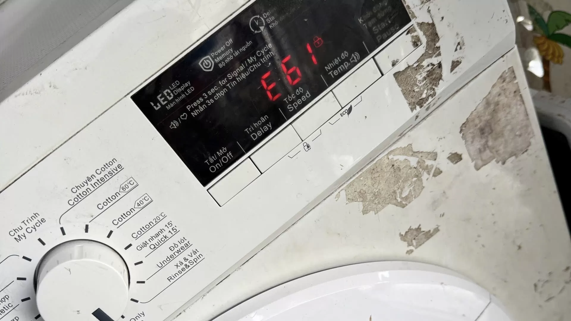Bảo dưỡng máy giặt